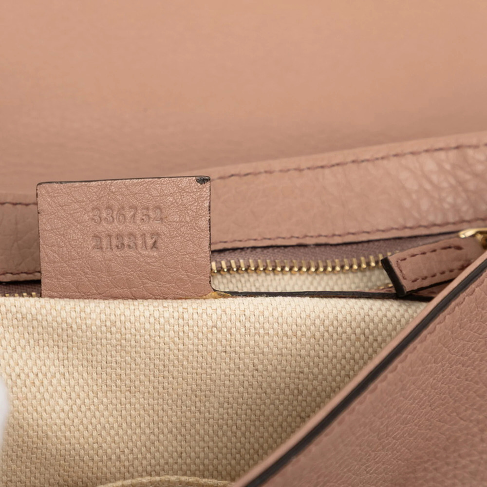 GUCCI Pink Leather Shoulder Bag - Picture 6 of 6